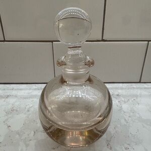 Hand Blown Glass Perfume Bottle.